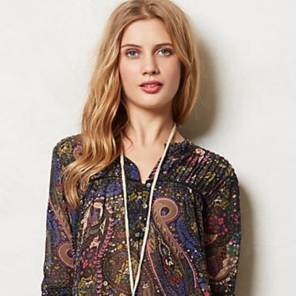 Anthropologie Dolan Blouse - Picture 2 of 4